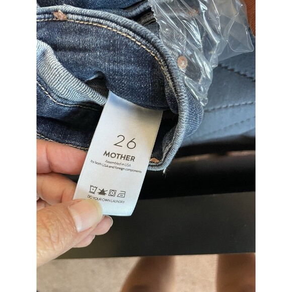 Mother The Looker Ankle Fray Jeans Women's Size‎ 26 Girl Crush - Picture 10 of 16